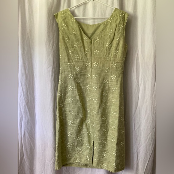 Green Talbots Dress- Size 12 - Picture 4 of 4